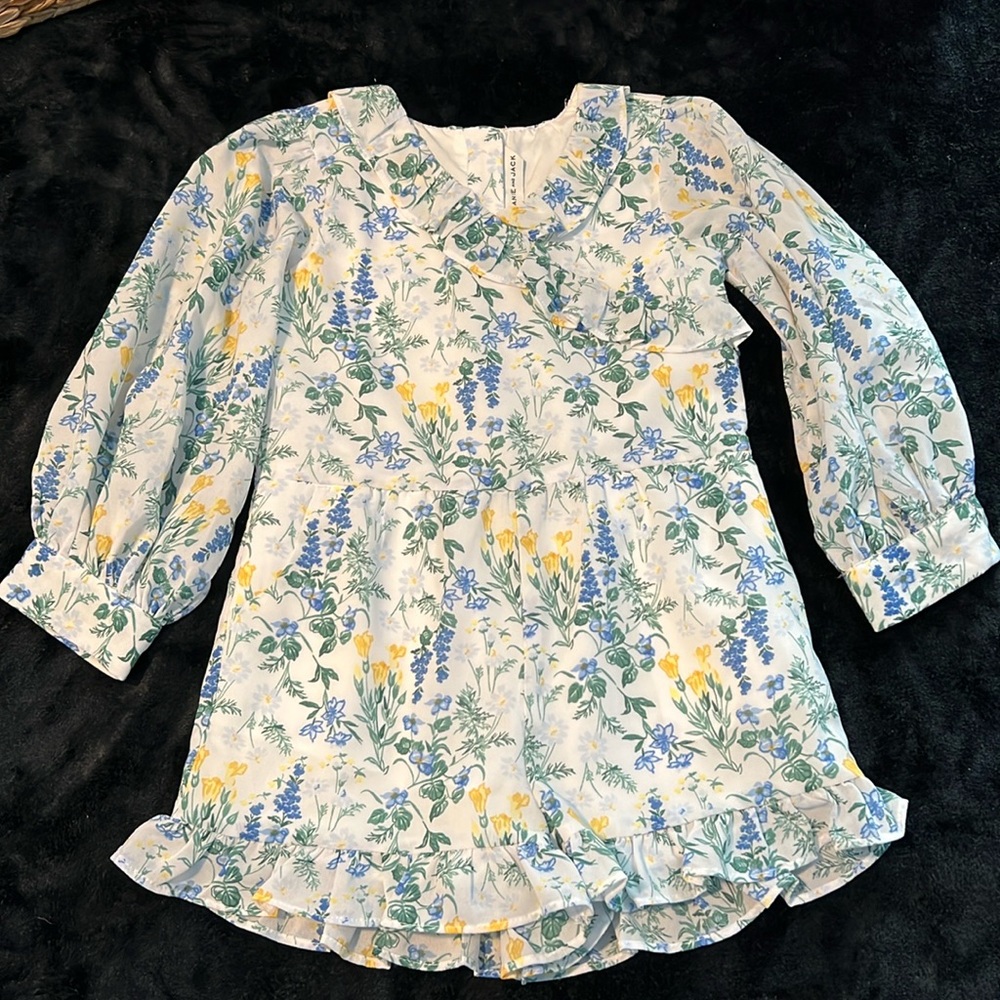 Janie and Jack Girls Romper